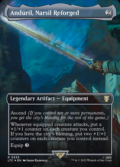 Anduril, Narsil Reforged