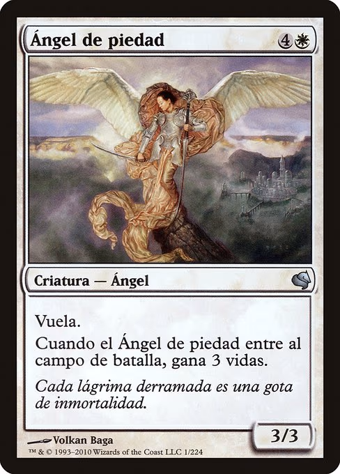 Angel of Mercy (Spanish) - "Angel de piedad"