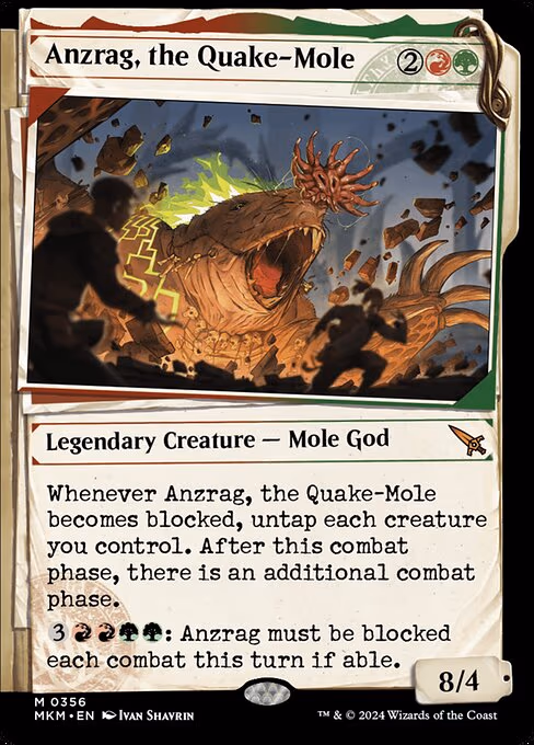 Anzrag, the Quake-Mole