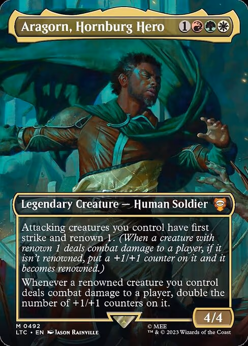Aragorn, Hornburg Hero