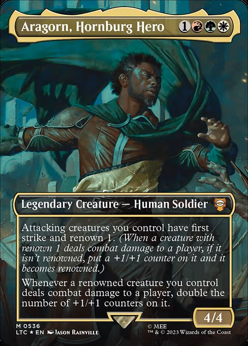 Aragorn, Hornburg Hero