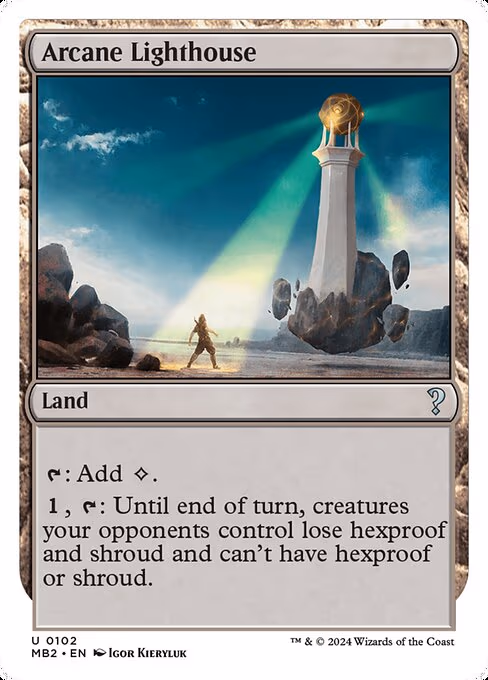 Arcane Lighthouse (White Border)