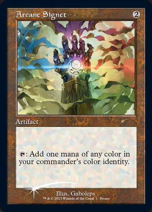 Arcane Signet (Retro Frame)