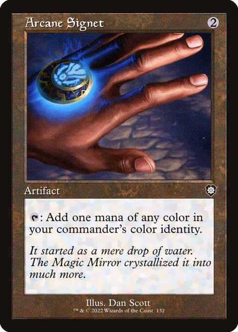 Arcane Signet (Retro Frame)