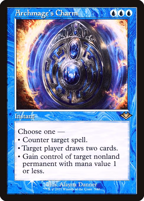 Archmage's Charm (Retro Frame)