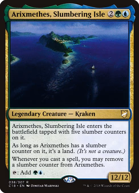 Arixmethes, Slumbering Isle