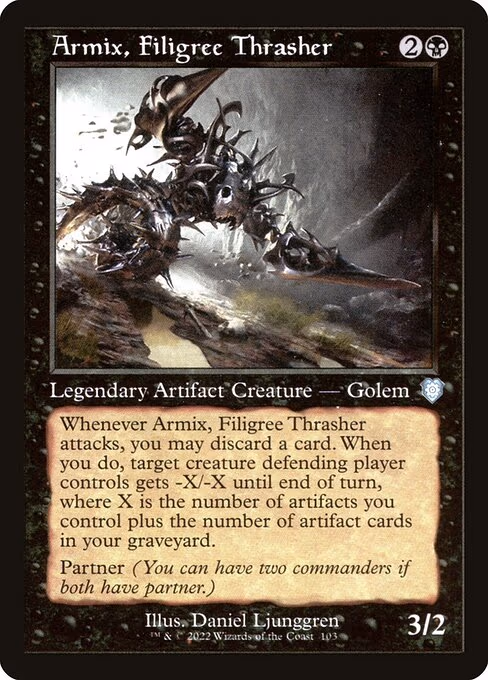 Armix, Filigree Thrasher (Retro Frame)