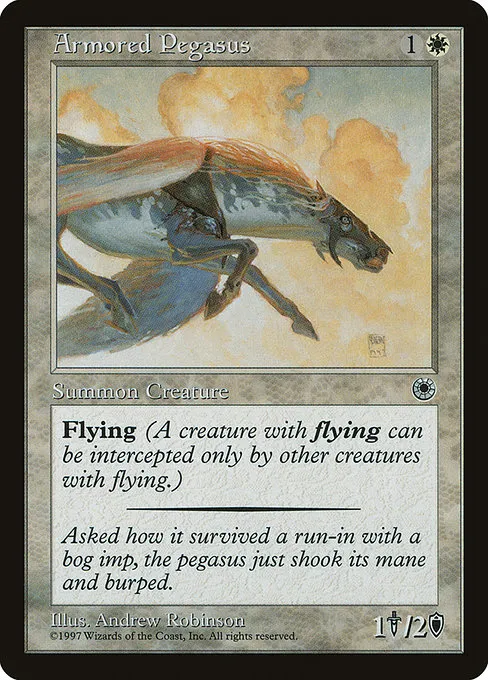 Armored Pegasus (Reminder Text)