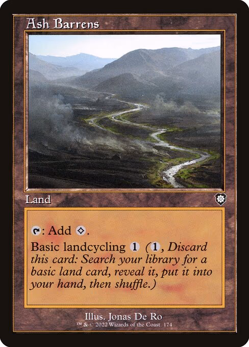 Ash Barrens (Retro Frame)