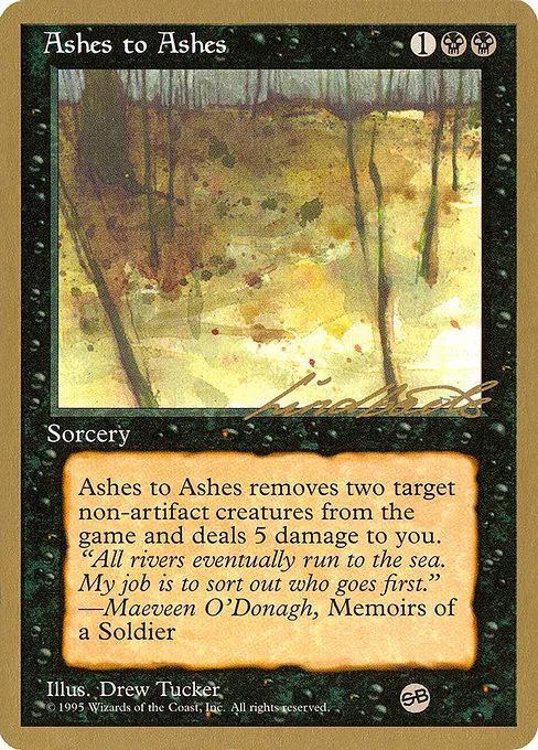 Ashes to Ashes - 1996 Leon Lindback (4ED)