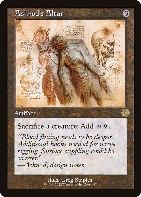 Ashnod's Altar (Schematic)