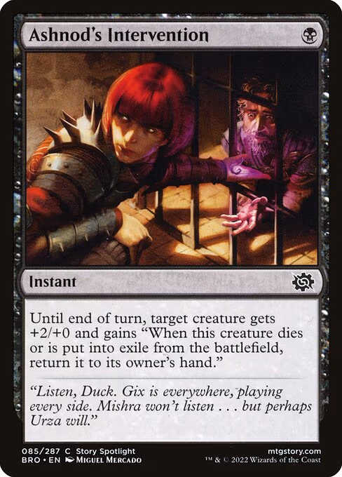 Ashnod's Intervention