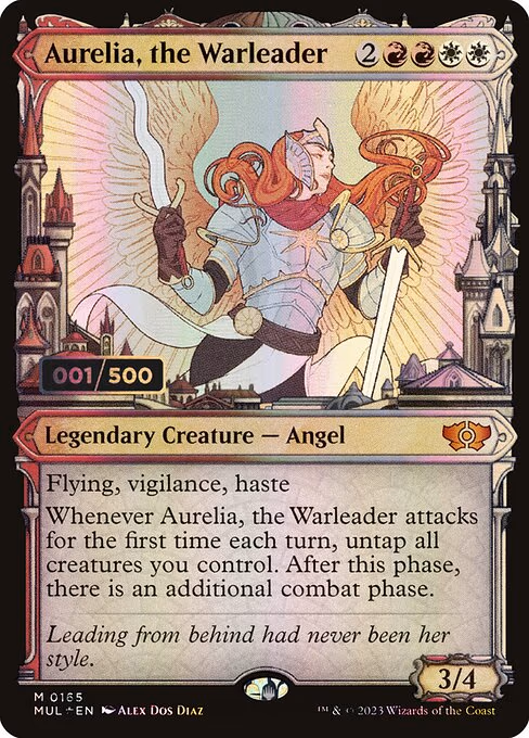Aurelia, the Warleader (Serial Numbered)