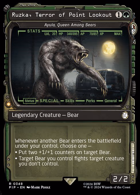 Ruzka, Terror of Point Lookout - Ayula, Queen Among Bears