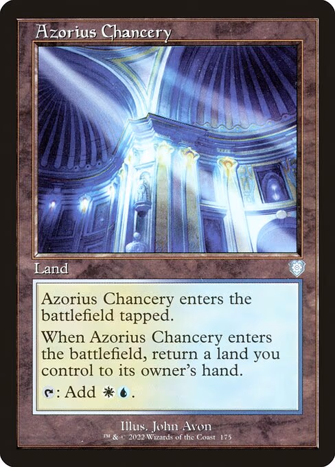 Azorius Chancery (Retro Frame)