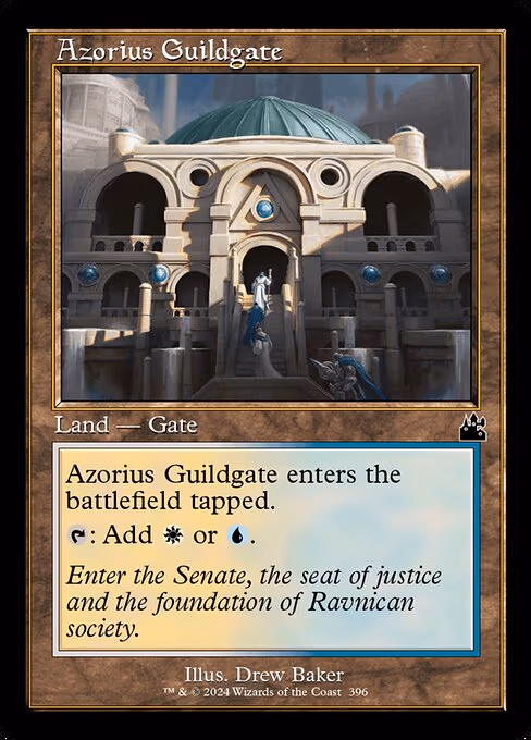 Azorius Guildgate (Retro Frame)