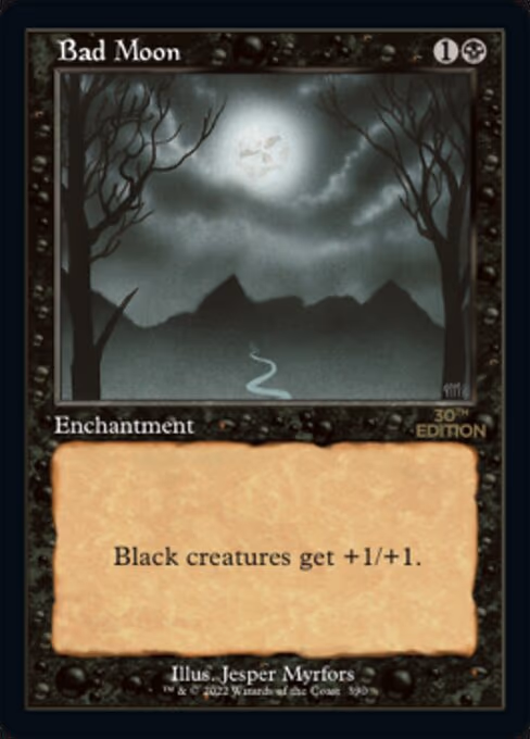 Bad Moon (Retro Frame)