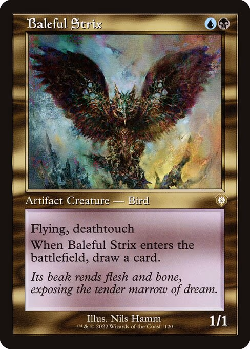 Baleful Strix (Retro Frame)