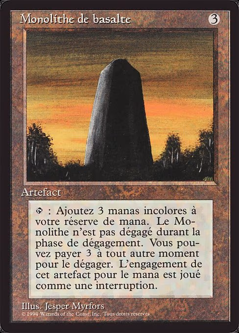 Basalt Monolith
