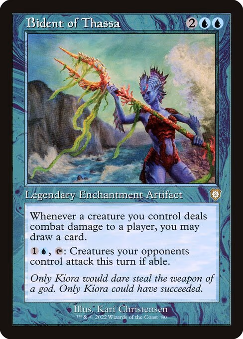 Bident of Thassa (Retro Frame)