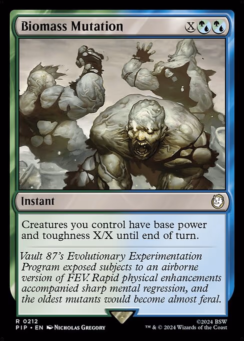 Biomass Mutation