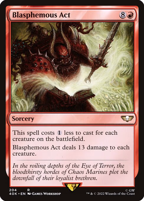 Blasphemous Act