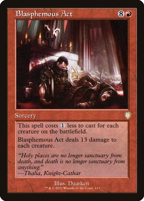 Blasphemous Act (Retro Frame)