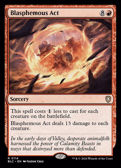 Blasphemous Act - R (114)