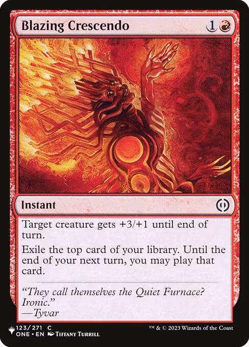 Blazing Crescendo