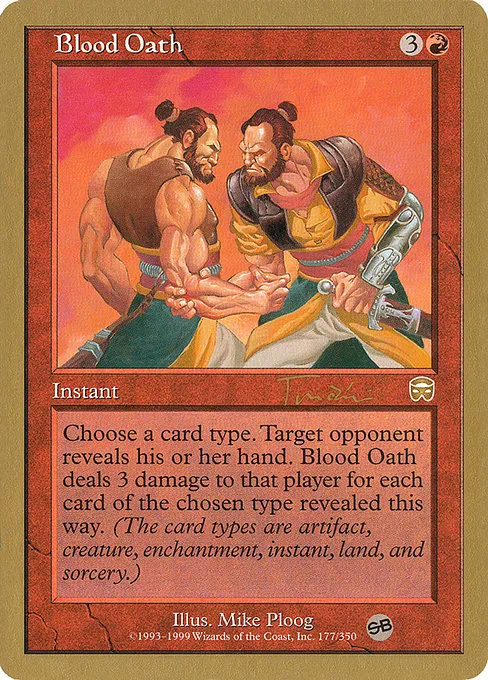 Blood Oath - 2001 Jan Tomcani