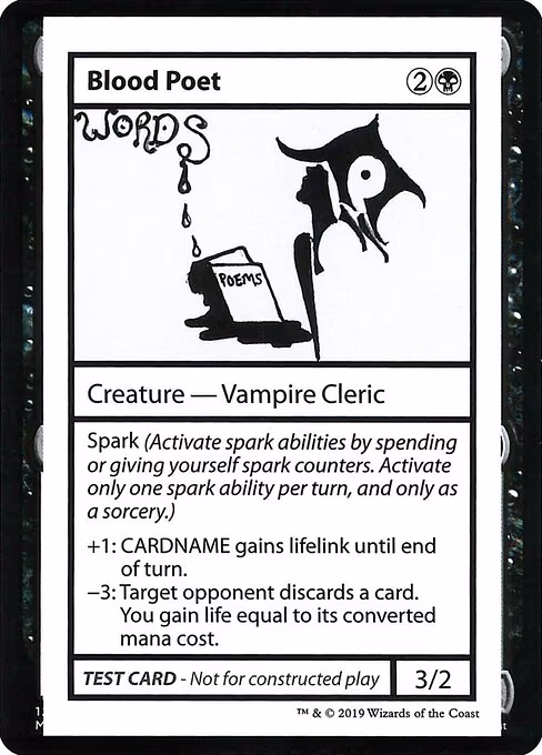 Blood Poet (No PW Symbol)