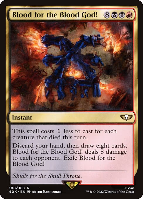 Blood for the Blood God!