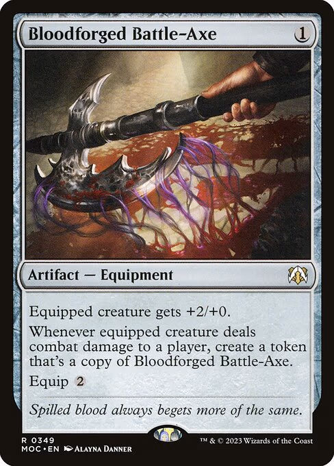 Bloodforged Battle-Axe