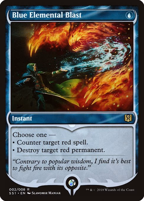 Blue Elemental Blast