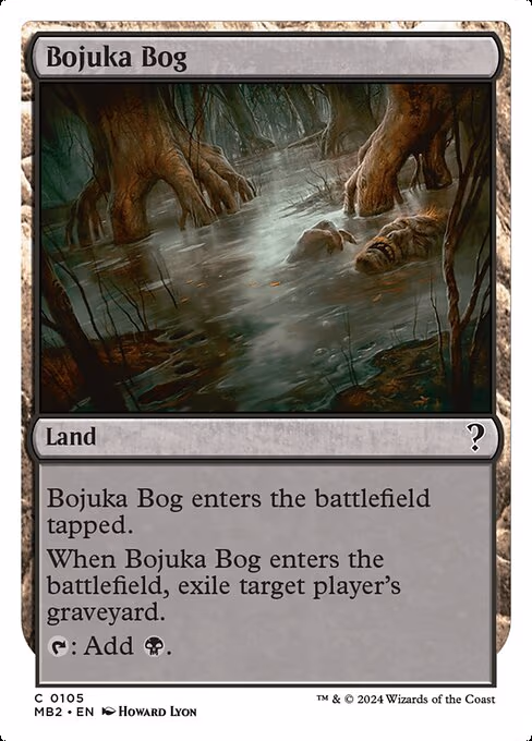 Bojuka Bog (White Border)