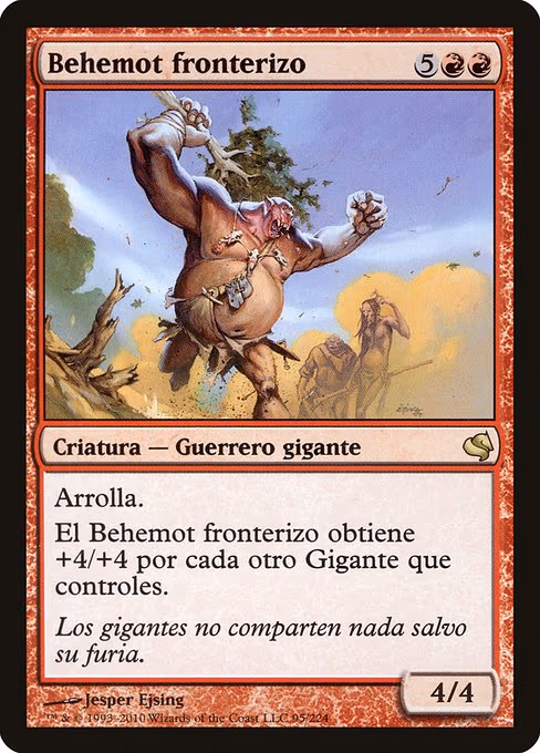Borderland Behemoth (Spanish) - "Behemot fronterizo"