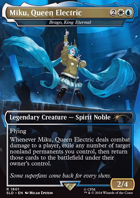 Miku, Queen Electric - Brago, King Eternal