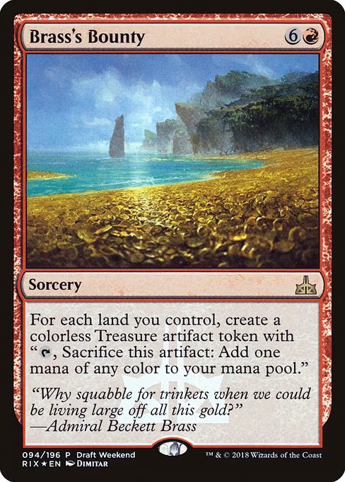 Brass's Bounty (Draft Weekend)