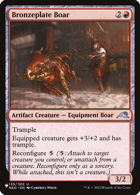 Bronzeplate Boar