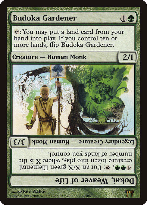 Budoka Gardener // Dokai, Weaver of Life