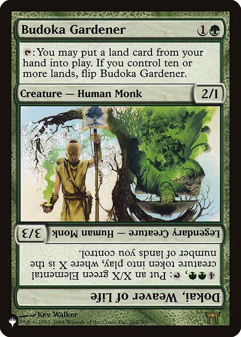 Budoka Gardener // Dokai, Weaver of Life