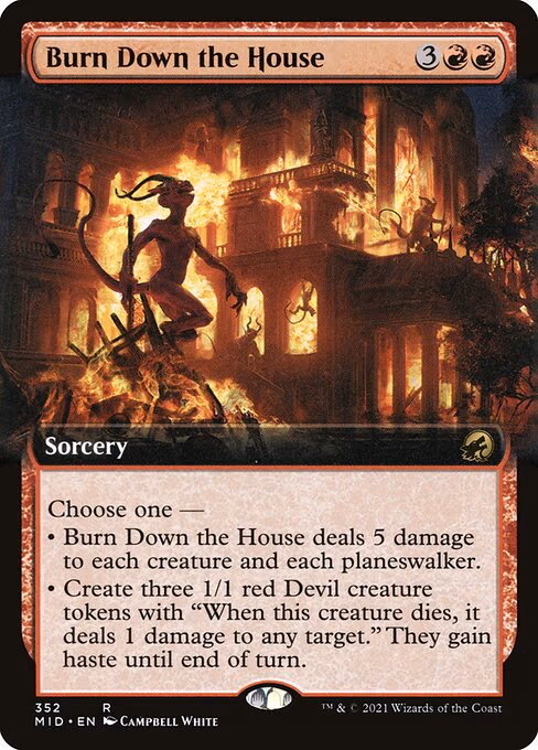 Burn Down the House