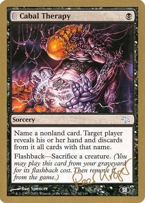 Cabal Therapy - 2003 Peer Kroger