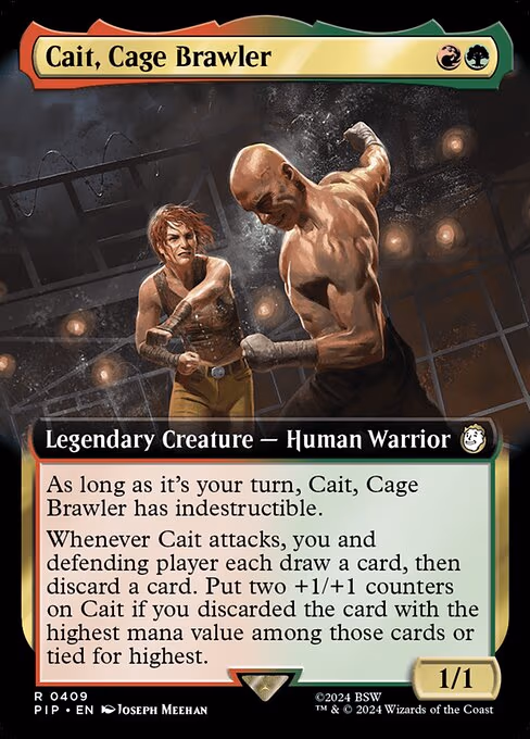 Cait, Cage Brawler
