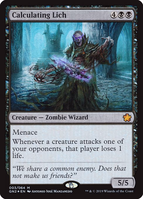 Calculating Lich