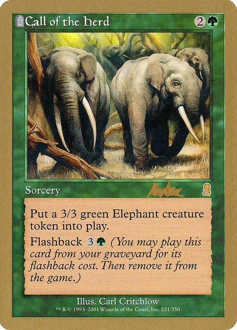 Call of the Herd - 2002 Brian Kibler