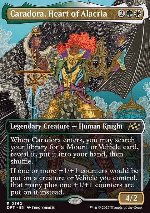 Caradora, Heart of Alacria
