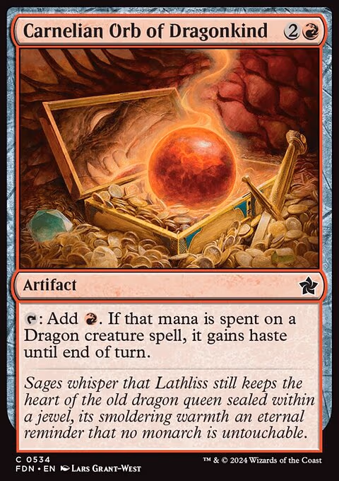 Carnelian Orb of Dragonkind