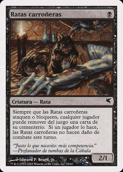 Carrion Rats (Spanish) - "Ratas carroneras"
