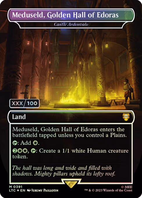 Meduseld, Golden Hall of Edoras - Castle Ardenvale (Borderless) (Serial Numbered) - M (391)